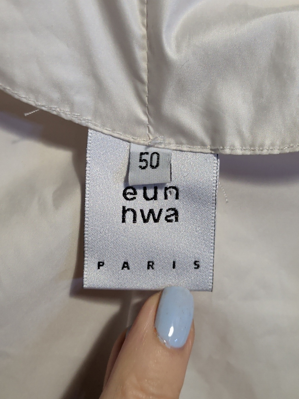 Light Weight White Long Raincoat Trench for Women - Picture 2 of 6